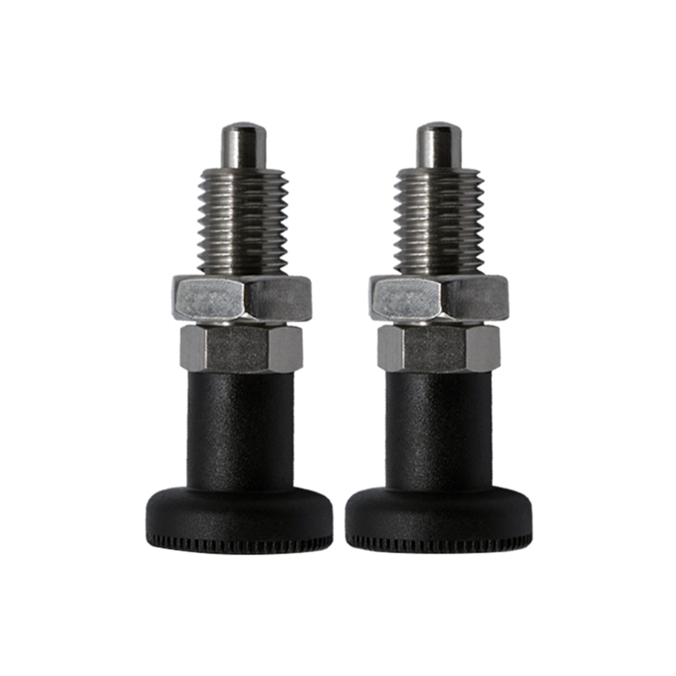 【型号：MS1170-SS】细牙不锈钢分度销旋钮柱塞弹簧定位柱可伸缩柱塞快锁销可定制